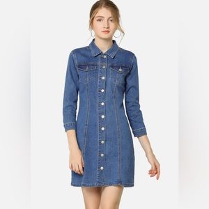 Women’s long Jean jacket / dress